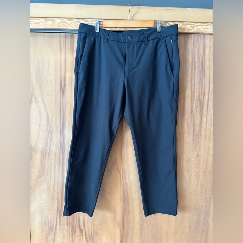 Lululemon Pants, zippered Lululemon pants, grey tone everyday slacks